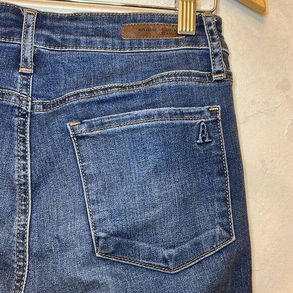Articles of Society raw hem skinny jeans Size 3 EUC - Picture 6 of 11